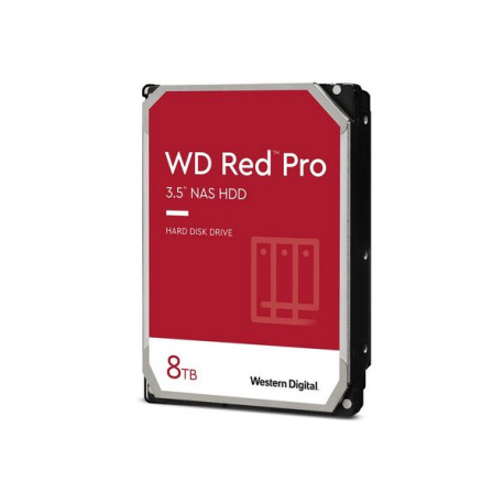 WD Red Pro WD8005FFBX - HDD - 8 TB - interno - 3.5" - SATA 6Gb/s - 7200 rpm - buffer: 256 MB