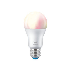 WiZ - Lampadina LED - forma: A60 - E27 - 8 W (equivalente 60 W) - classe F - 16 milioni di colori - 2200-6500 K