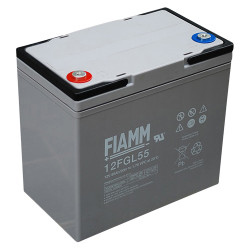 Batteria al piombo ricaricabile 12V 55Ah terminale m6 FIAMM 12FGL55 491460563