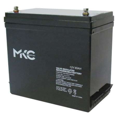 Batteria al piombo ricaricabile 12V 65Ah terminale t6 MKC MKC12-650 491460270