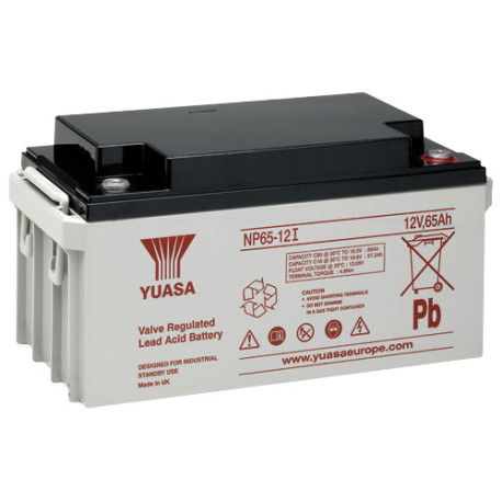 Batteria al piombo ricaricabile 12V 65Ah Yuasa NP65-12I 491461517