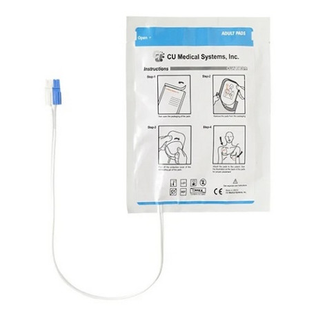 Elettrodi Adulti Defibrillatore Cu Medical Systems i-PAD NF1200 Piastre Adulto Dura 2 anni CUA0903PF