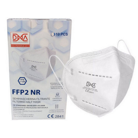 Mascherina DNA Medical FFP2 - KN95 Adulti CE 2841 5 Strati - DPI di Categoria III (Conf. Singola)