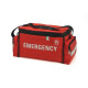 Borsa emergency in nylon con chiusura zip centrale e laterale cm 50x 23 x 23