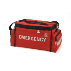 Borsa emergency in nylon con chiusura zip centrale e laterale cm 50x 23 x 23