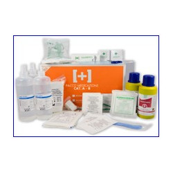 Kit di reintegro pacco medicazione All. 1 cat. AB 3 MAGGIORATO 3  o più dip. senza sfigmomanometro