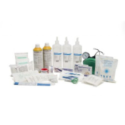 Kit reintegro pacco medicazione cassetta pronto soccorso all. 1 cat. AB con 3 o più dip. s/sfigmo