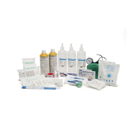 Kit reintegro pacco medicazione cassetta pronto soccorso all. 1 cat. AB con 3 o più dip. s/sfigmo