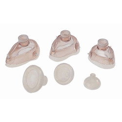 Maschera Oronasale in Silicone Pediatrica misura 3 CE 93/42