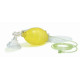 Pallone di rianimazione Ambu in PVC monouso adulto