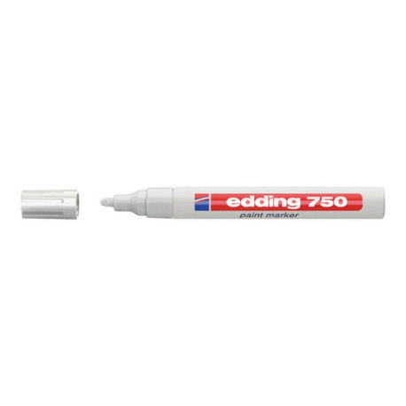 edding 750 paint - Marcatore - permanente - bianco - inchiostro pigmentato - 2-4 mm