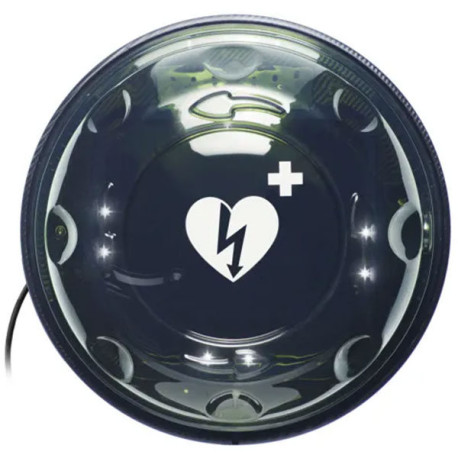 Teca da Esterno per Defibrillatore Rotaid Solid Plus Heat LED con Illuminazione e Allarme DAE