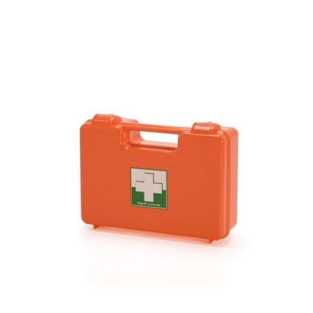 Valigetta Cassetta Medica Vuota in ABS Media cm 31 x 21 x 10 colore Arancio/Verde/Bianco