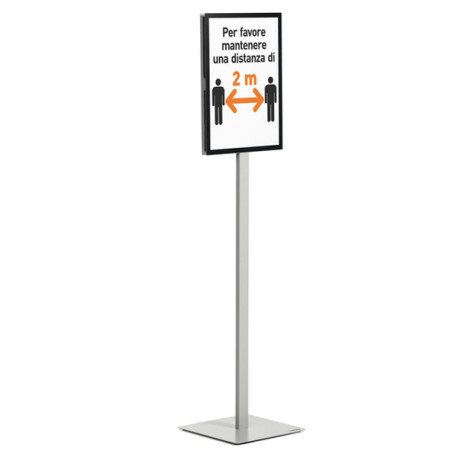 Espositore Info Stand Basic - da pavimento - A3 - Durable