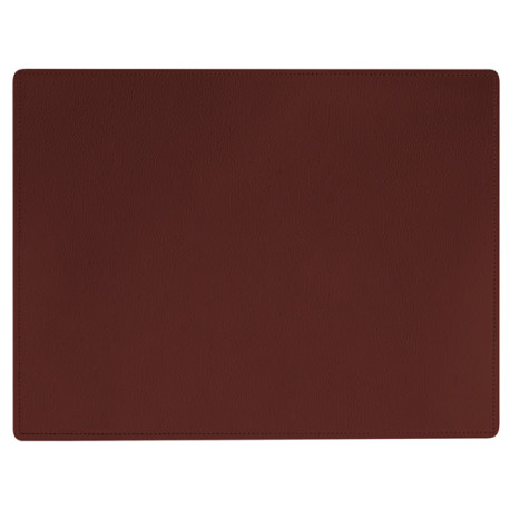 Sottopiatto rettangolare Talk - 41 x 31 cm - bordeaux - Stilcasa