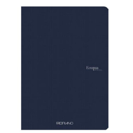 BLOCCHI QUADERNI E RUBRICHE - Ecoqua A4 - Fogli 40 - Blank Dark Blue