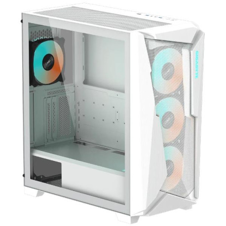 CABINET - GIGABYTE C301 GLASS BIANCO