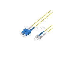 Cablaggio in Fibra Ottica - PATCH 2FO OS2 LCD2ST GIALLO 3M