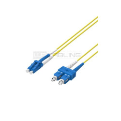 Cablaggio in Fibra Ottica - PATCH 2FO OS2 LCDSCD GIALLO 10M