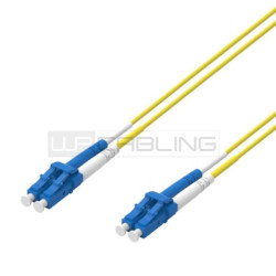 Cablaggio in Fibra Ottica - PATCH 2FO OS2 LCDSCD GIALLO 1M