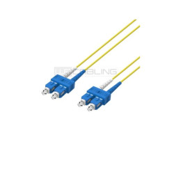 Cablaggio in Fibra Ottica - PATCH 2FO OS2 SCDSCD GIALLO 3M