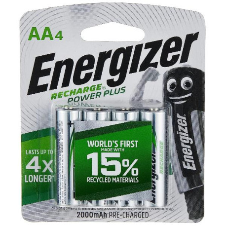 ENERGIZER Power Plus Rech AA CHP4