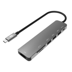 Celly  USB-C Adapter 7in1 SMART WORKING