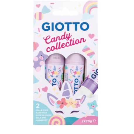 COLLE E NASTRI ADESIVI - GIOTTO CANDY COLLA STICK 20 GR