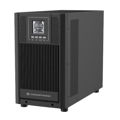 Conceptronic UPS 3000VA 2700W ONLINE TOWER - HID USB, Porta EPO, 4x IEC C13 + 1x IEC19, 1x Seriale RS232