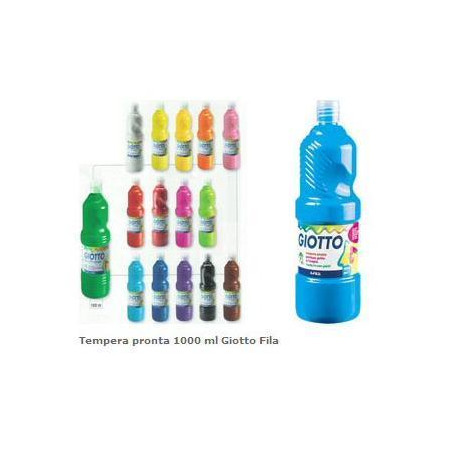 FLACONE 1000ML TEMPERA BLU OLTREM