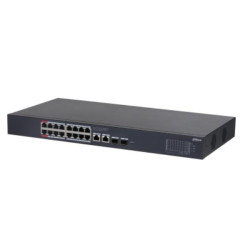 Dahua Switch Gigabit desktop gestito da cloud a 20 porte con 16 porte PoE