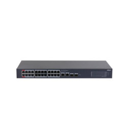 Dahua Switch Gigabit desktop gestito da cloud a 28 porte con 24 porte PoE