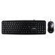 KIT CT20 KEYBOARD + MOUSE USB BLACK