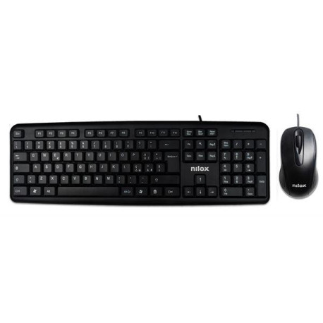 KIT CT20 KEYBOARD + MOUSE USB BLACK