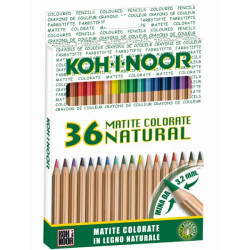 Koh-I-Noor astuccio matite colorate natural