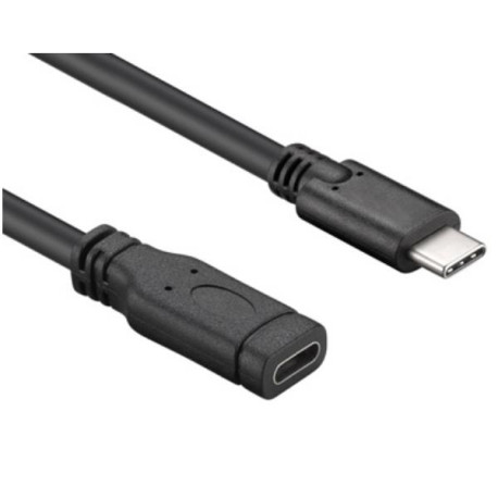 Hamlet XCUC-UC-MF10 Prolunga USB-C maschiofemmina 3.2 Gen1. 5Gbps 100cm