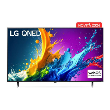 LG 65 QNED 80T 4K UHD WEBOS 24 PIEDINI LATERALI