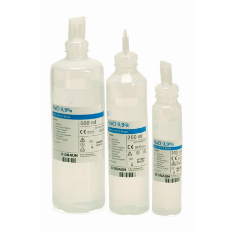 Soluzione Fisiologica al 0,9% di cloruro di sodio CE 93/42 100 ml Soluzione Salina Sterile