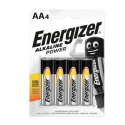 PILE E TORCE ELETTRICHE - ENERGIZER - CF4 ALK POWER AA CHP4