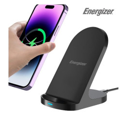 Power bank - WIRELESS CHARGER STAND NERO