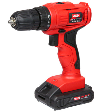 Trapano avvitatore M-TA1 18 K1 - in valigetta - a batteria al litio - 18 V - Valex