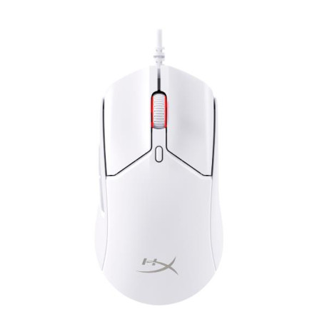 Tastiere e mouse - HyperX Pulsere Haste 2  Mouse da gaming (bianco-rosa)