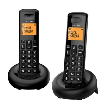 TELEFONIA FISSA - ALCATEL E160 DUO BLACK