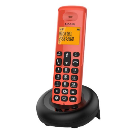 TELEFONIA FISSA - ALCATEL E160 RED