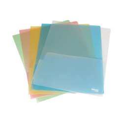 Esselte - Cartelletta tascabile - per A4 - capacità 100 fogli - colori assortiti (pacchetto di 5)