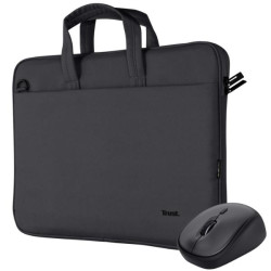 Trust BOLOGNA SET ECO BORSA LAPTOP FINO A 16' + MOUSE - NERO