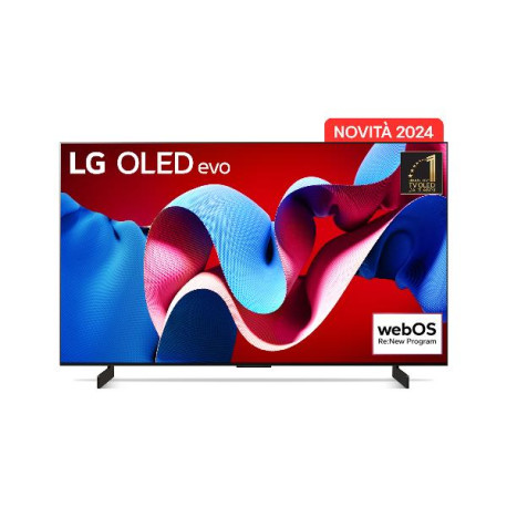 TV e Hotel TV - 42 OLED EVO C4 4K UHD WEBOS24 PIEDINI LATERALI