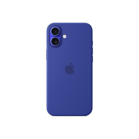 Apple - Cover per cellulare - Compatibilità MagSafe - silicone - blu oltremare - per iPhone 16 Plus