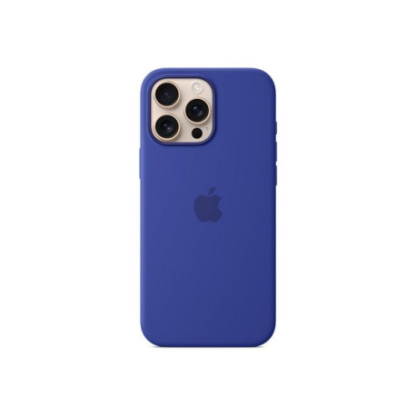 Apple - Cover per cellulare - Compatibilità MagSafe - silicone - blu oltremare - per iPhone 16 Pro Max