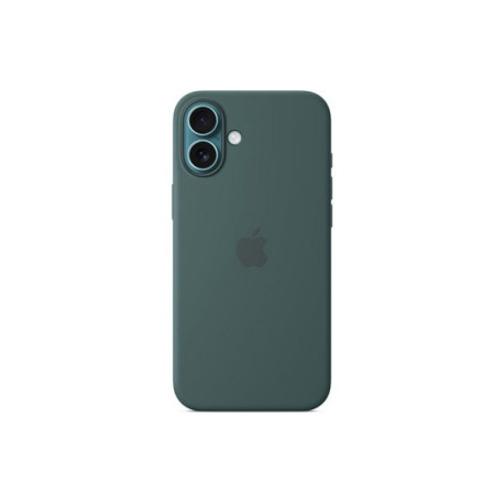 Apple - Cover per cellulare - Compatibilità MagSafe - silicone - lake green - per iPhone 16 Plus